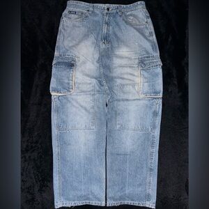 Vintage Enyce Light Washed Baggy Denim
-Size 36